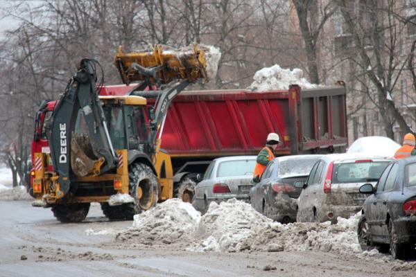 Уборка снега в Железнодорожном и Московской области